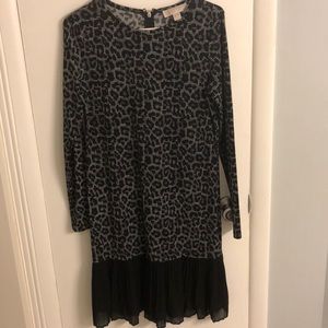 Michael Kors drop waist dress